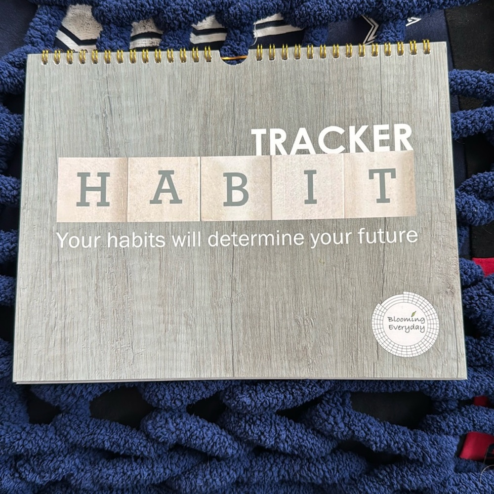 Habit Tracker. 12 month. Unused.